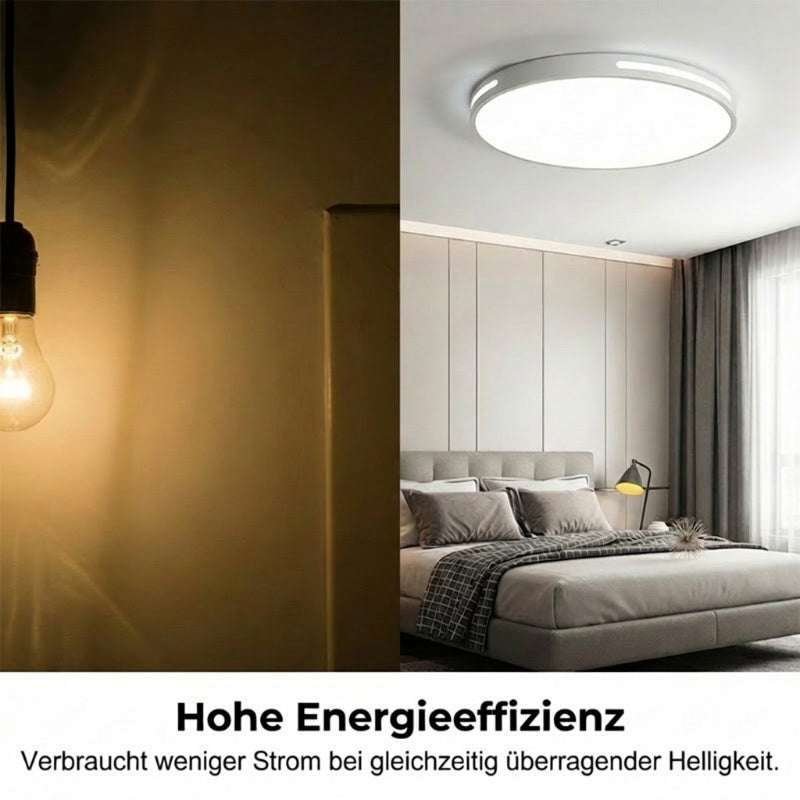Moderne runde LED-Deckenleuchte