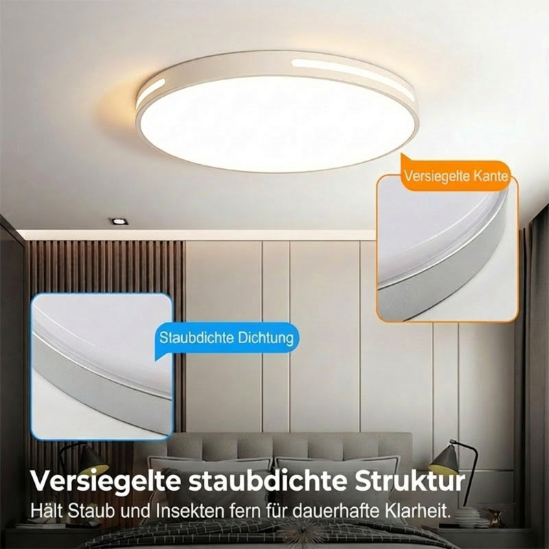 Moderne runde LED-Deckenleuchte