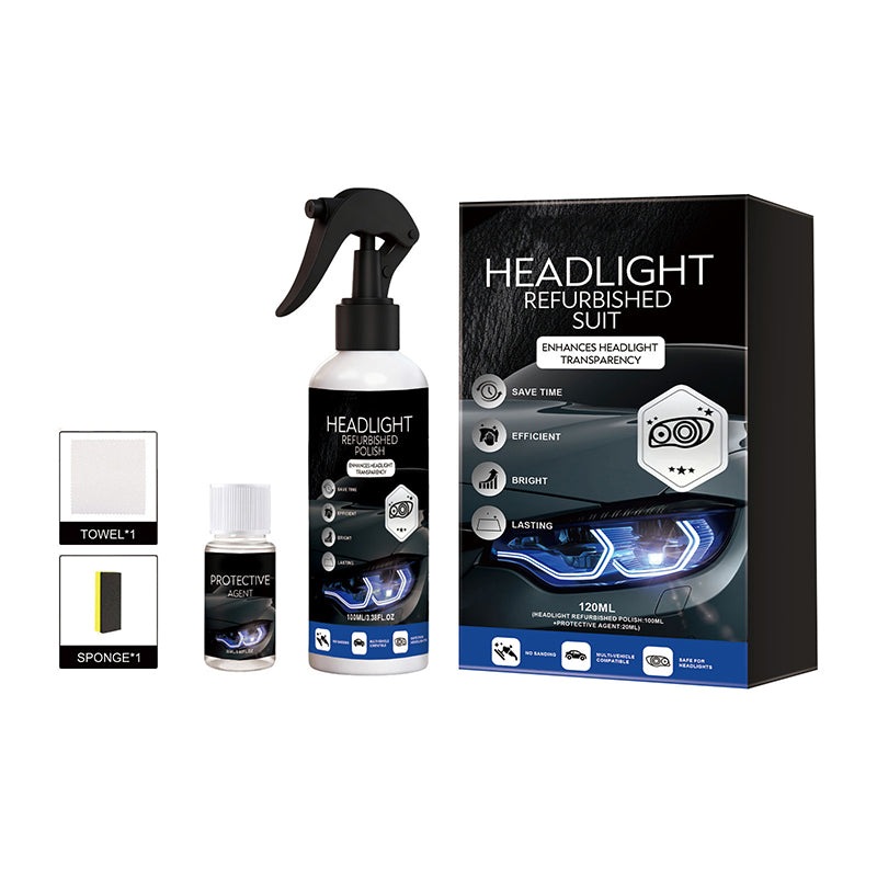 💎 KAUF 2, ERHALTE 1 GRATIS! 💎 Professionelles Scheinwerfer-Set: Beseitigt Gelbstich, Stellt Klarheit Her & Einfache Anwendung ✨