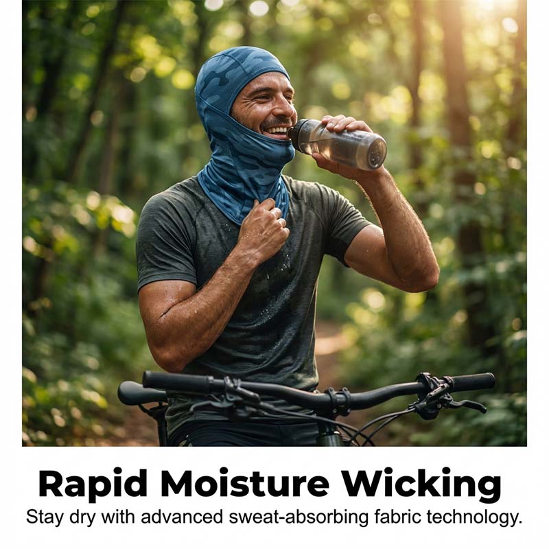 🧢【Atmungsaktive, sonnenschützende Radfahr-Gesichtsmaske】 – Der Wind kommt rein, UV-Strahlen bleiben draußen – auch nach einem ganzen Tag auf dem Rad bleibt dein Gesicht hell! 🚴‍♂️✨
