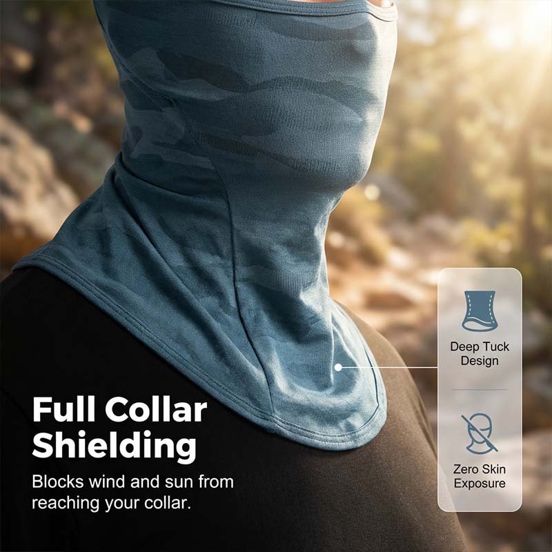 🧢【Atmungsaktive, sonnenschützende Radfahr-Gesichtsmaske】 – Der Wind kommt rein, UV-Strahlen bleiben draußen – auch nach einem ganzen Tag auf dem Rad bleibt dein Gesicht hell! 🚴‍♂️✨