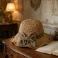 👒✨Eleganter Sonnenhut aus geflochtenem Stroh mit Schleife