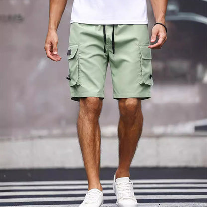 🩳Lässige Cargo-Shorts für Herren mit Kordelzug💨