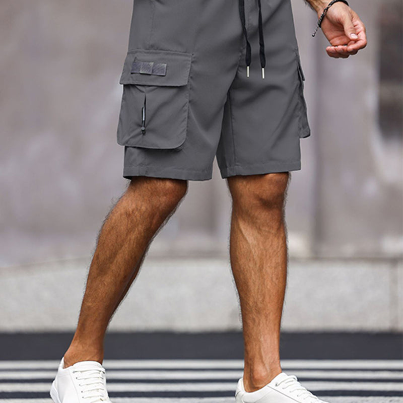 🩳Lässige Cargo-Shorts für Herren mit Kordelzug💨