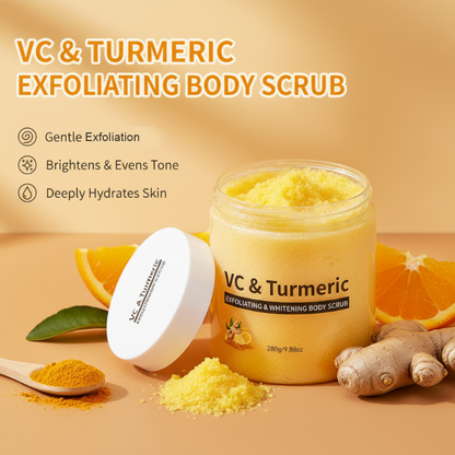 🌿Körperpeeling mit Kurkuma und Vitamin C🧴✨