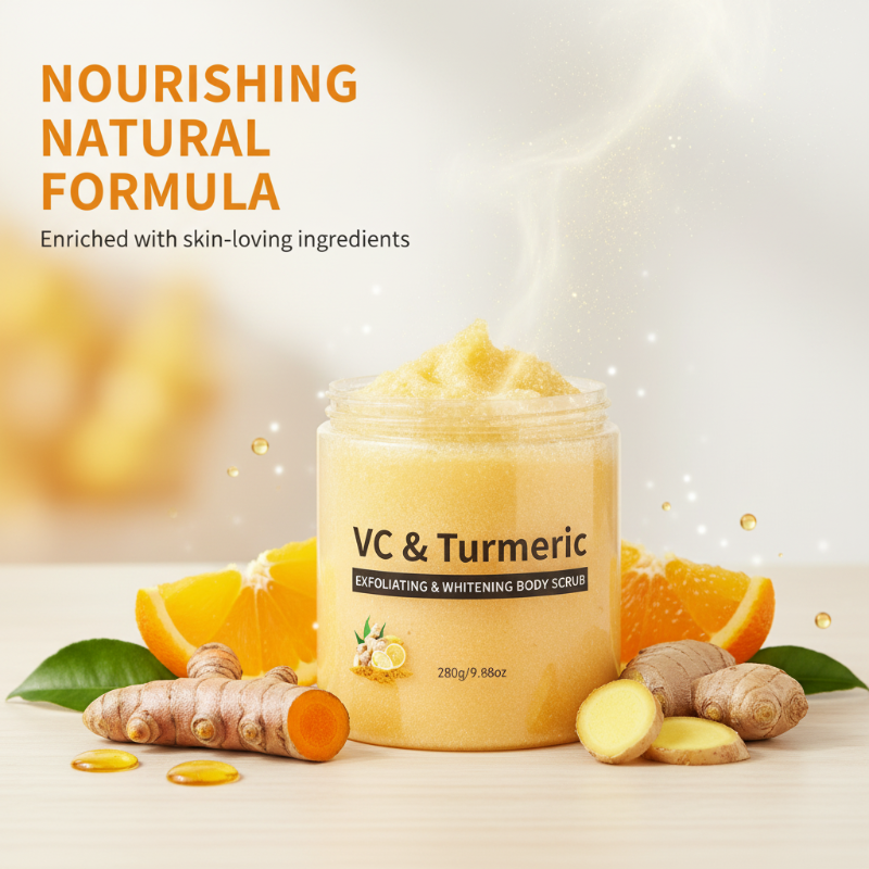 🌿Körperpeeling mit Kurkuma und Vitamin C🧴✨