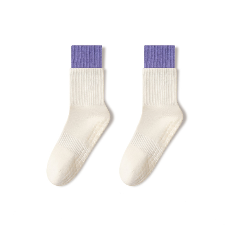 🧘‍♀️☁️ Cloud-Soft Pilates Crew Grip Socks – Rutschfeste Socken mit extra Polsterung & atmungsaktivem Material 🧦✨ Perfekt für Studio & Heimtraining – ultimativer Halt auf der Matte, langlebig & hygienisch. Jetzt im Set sparen!