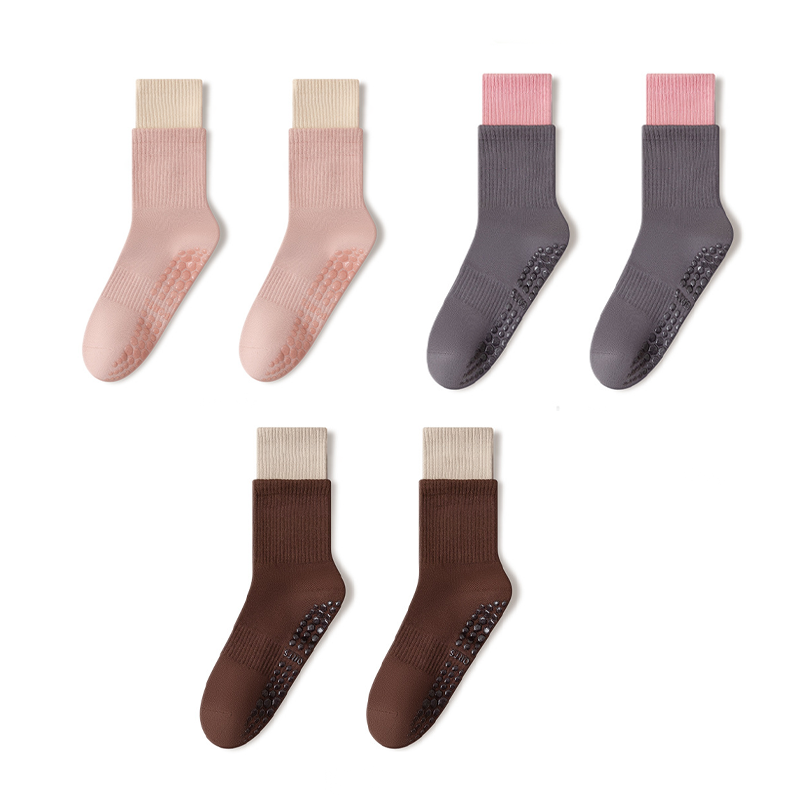 🧘‍♀️☁️ Cloud-Soft Pilates Crew Grip Socks – Rutschfeste Socken mit extra Polsterung & atmungsaktivem Material 🧦✨ Perfekt für Studio & Heimtraining – ultimativer Halt auf der Matte, langlebig & hygienisch. Jetzt im Set sparen!