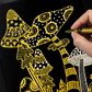 ✏️ Goldener Grabsteinstift zur Restaurierung verblasster Gravuren✨