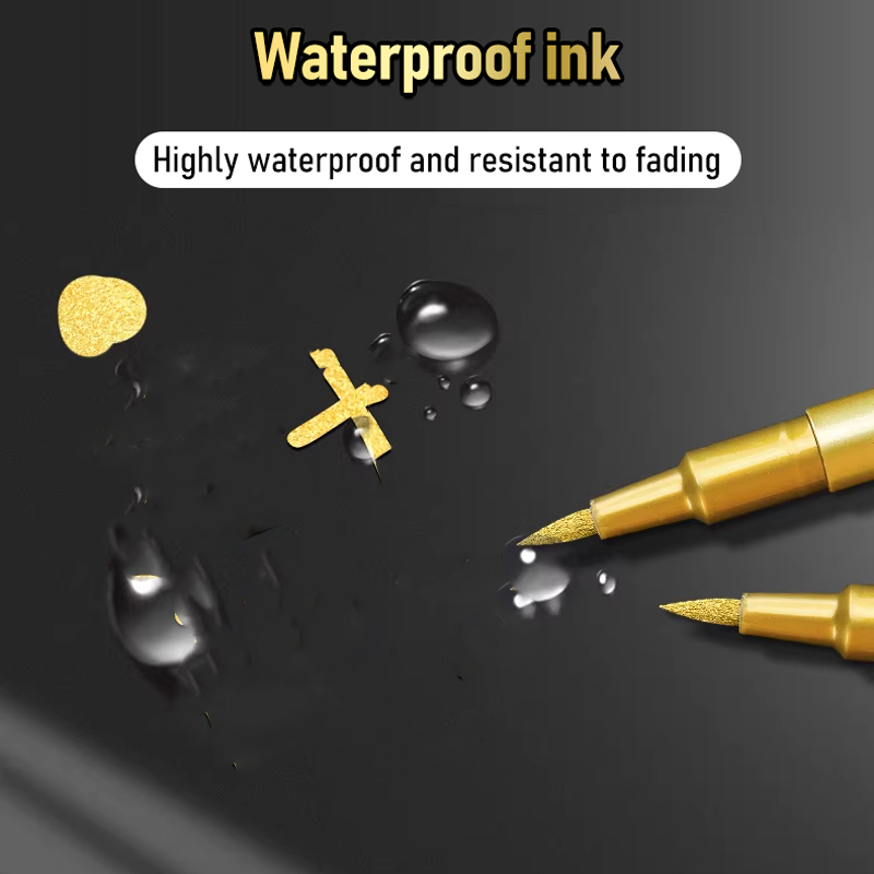 ✏️ Goldener Grabsteinstift zur Restaurierung verblasster Gravuren✨