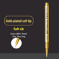 ✏️ Goldener Grabsteinstift zur Restaurierung verblasster Gravuren✨
