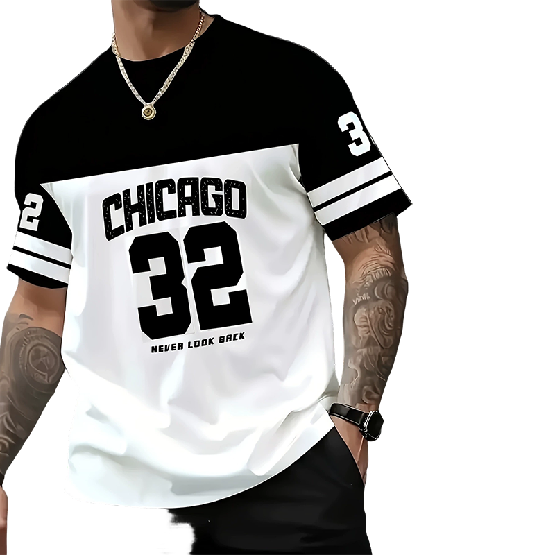 🎭T-Shirt für Herren mit grafischem Aufdruck✨