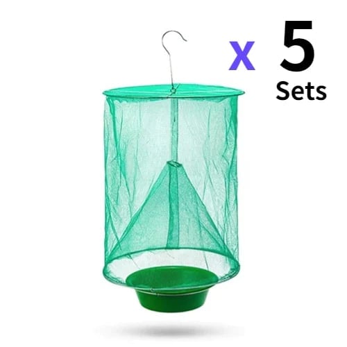 ⚡ Schnelle Fliegenfalle – 100 % ungiftig, wiederverwendbar ❣️