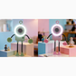 ✨Flexibler Tischventilator mit LED-Licht💨