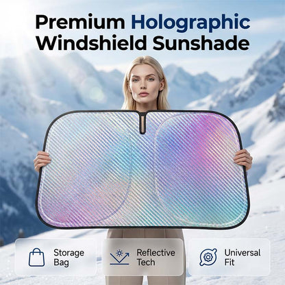 Faltbarer Sonnenschutz für die Windschutzscheibe