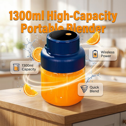 Tragbarer Mixer mit 1300 ml Fassungsvermögen