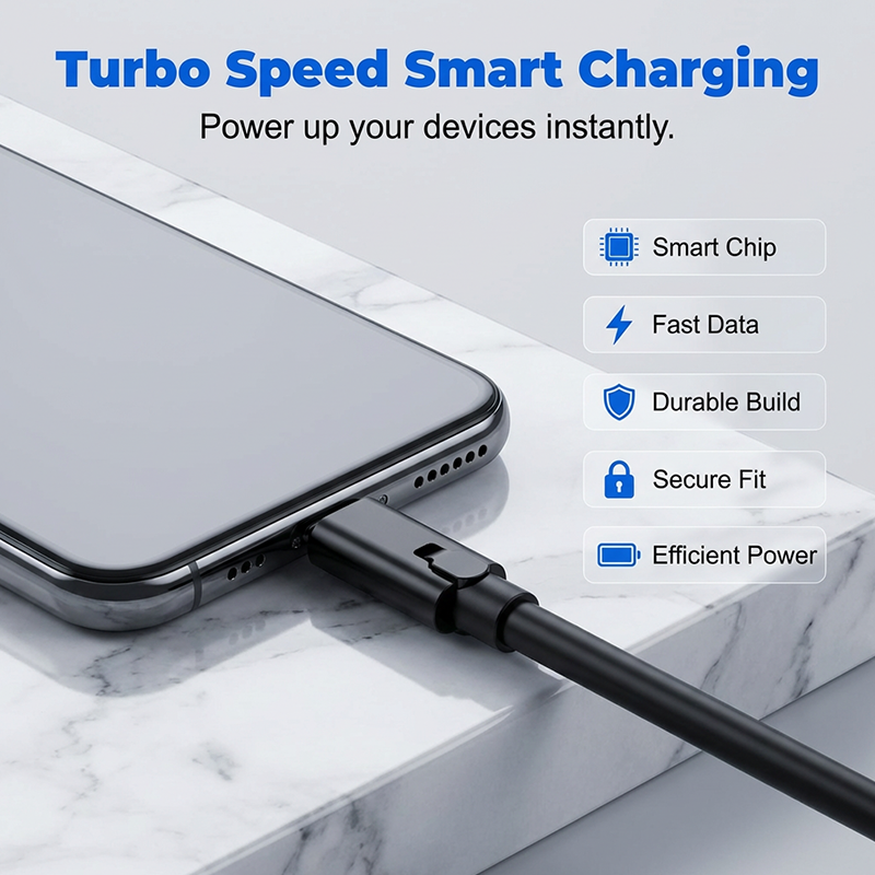 ✨🔥Zuschneidbares und reparierbares USB-C Schnellladekabel