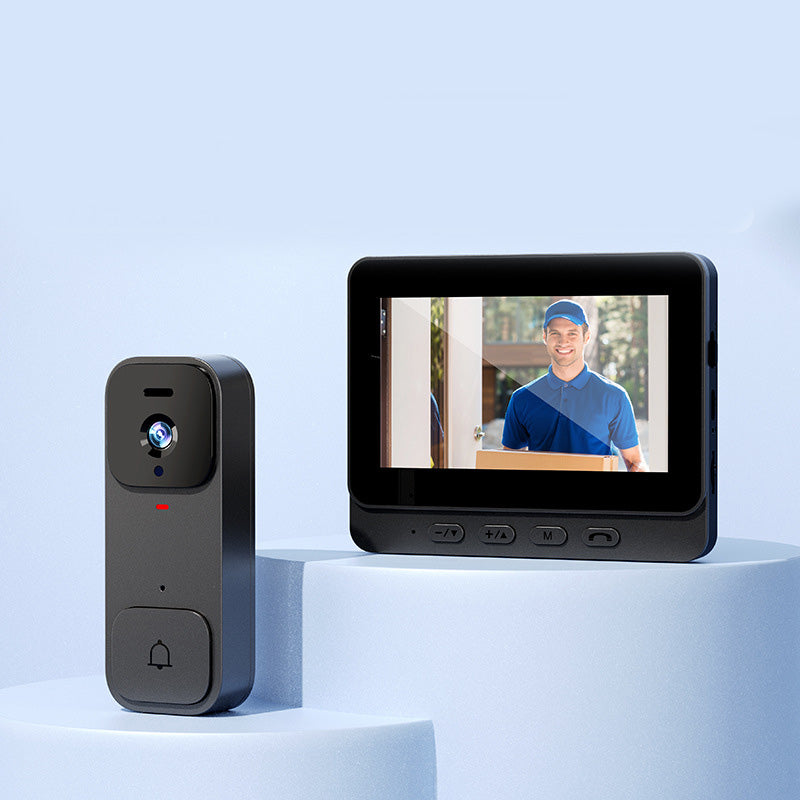 🚪📺 50% RABATT! Intelligente Video-Türklingel mit 4,3-Zoll-Display – WLAN, Nachtsicht & Zwei-Wege-Audio für maximale Sicherheit ✨