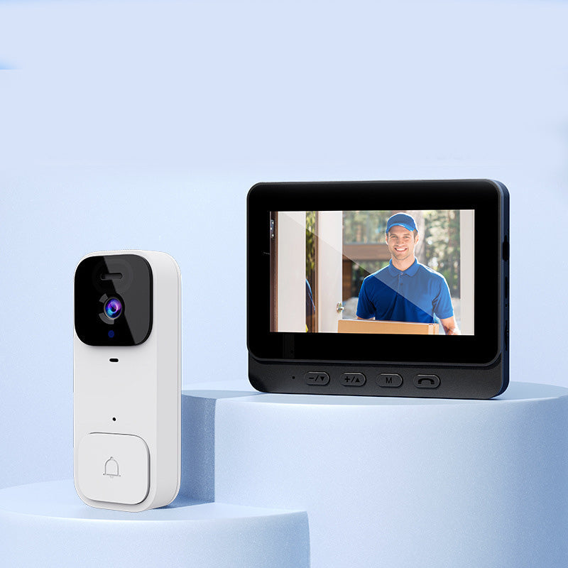 🚪📺 50% RABATT! Intelligente Video-Türklingel mit 4,3-Zoll-Display – WLAN, Nachtsicht & Zwei-Wege-Audio für maximale Sicherheit ✨