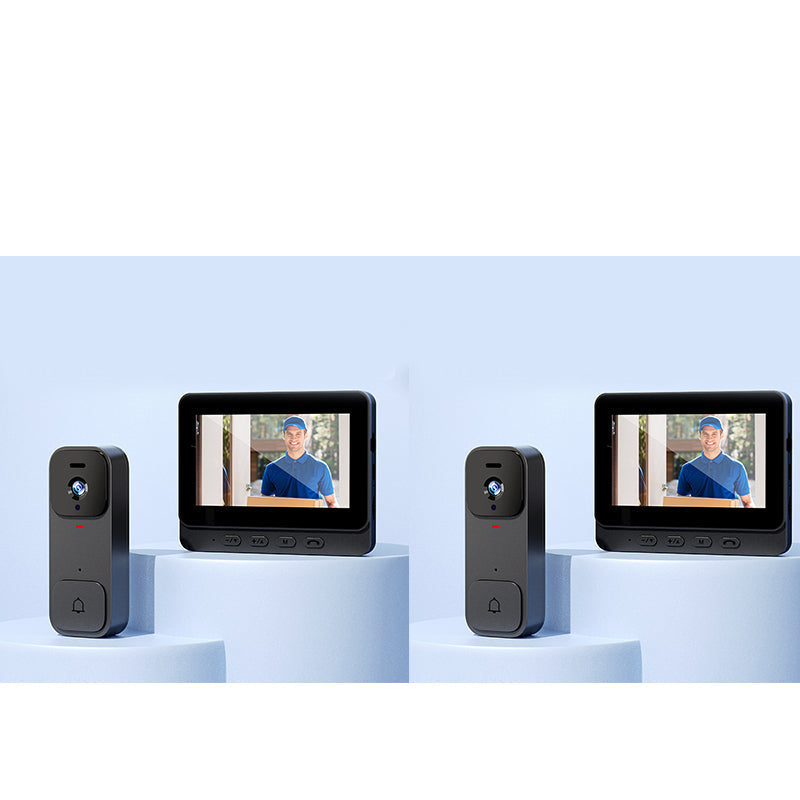 🚪📺 50% RABATT! Intelligente Video-Türklingel mit 4,3-Zoll-Display – WLAN, Nachtsicht & Zwei-Wege-Audio für maximale Sicherheit ✨