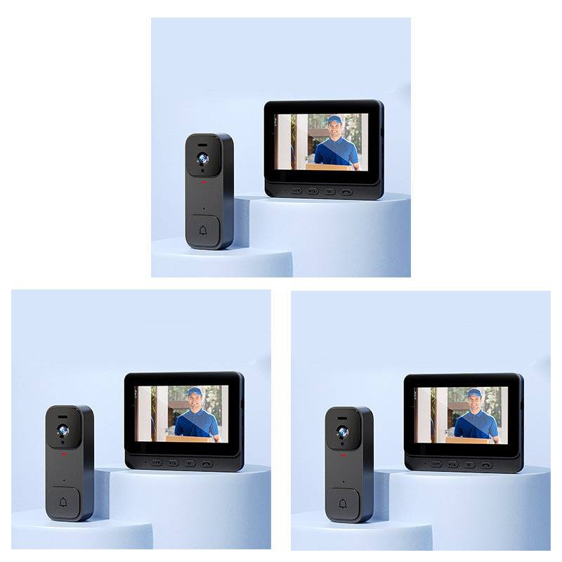 🚪📺 50% RABATT! Intelligente Video-Türklingel mit 4,3-Zoll-Display – WLAN, Nachtsicht & Zwei-Wege-Audio für maximale Sicherheit ✨