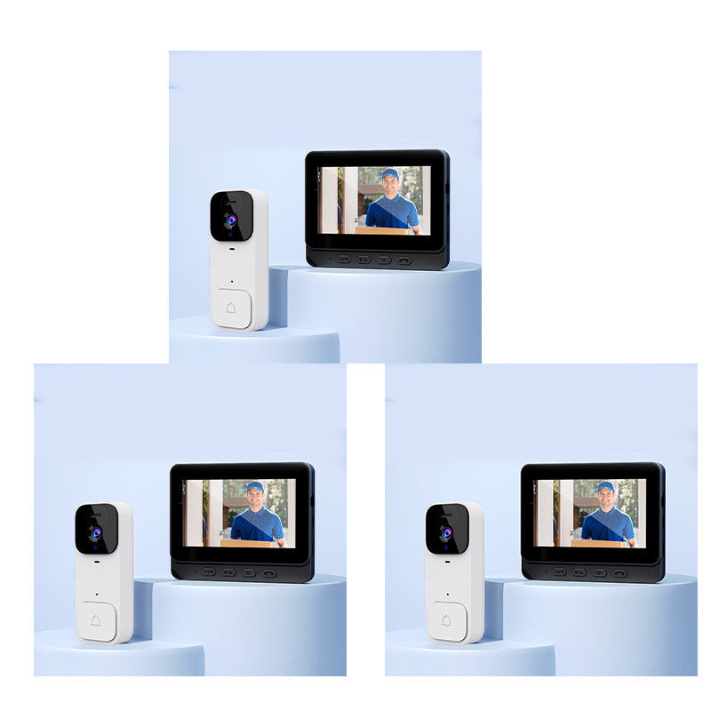 🚪📺 50% RABATT! Intelligente Video-Türklingel mit 4,3-Zoll-Display – WLAN, Nachtsicht & Zwei-Wege-Audio für maximale Sicherheit ✨