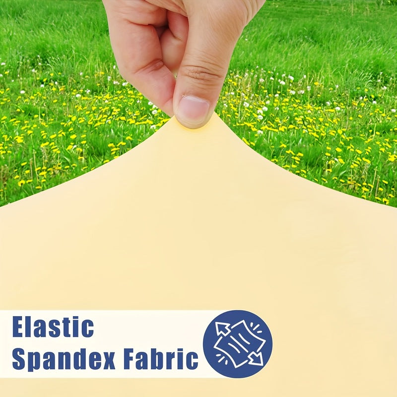 Passgenaue Tischdecke aus Spandex für rechteckige und quadratische Tische