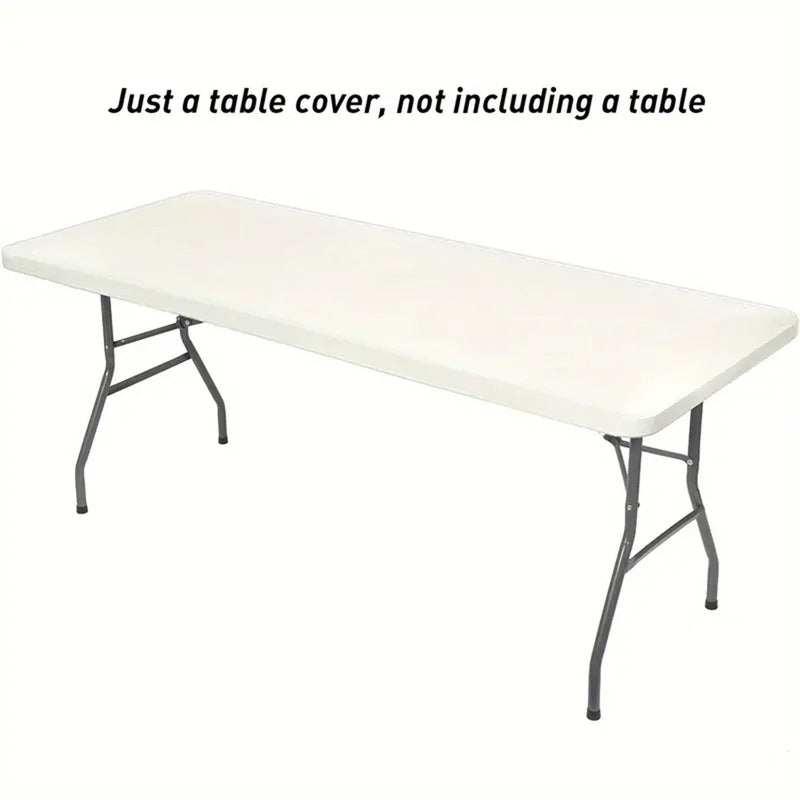 Passgenaue Tischdecke aus Spandex für rechteckige und quadratische Tische