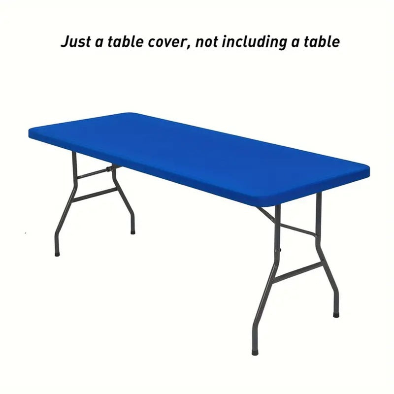 Passgenaue Tischdecke aus Spandex für rechteckige und quadratische Tische