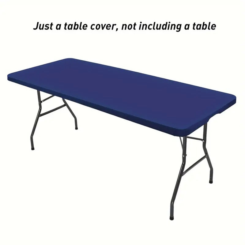 Passgenaue Tischdecke aus Spandex für rechteckige und quadratische Tische