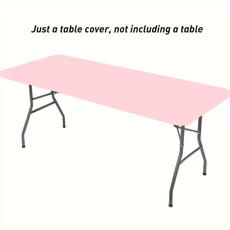Passgenaue Tischdecke aus Spandex für rechteckige und quadratische Tische