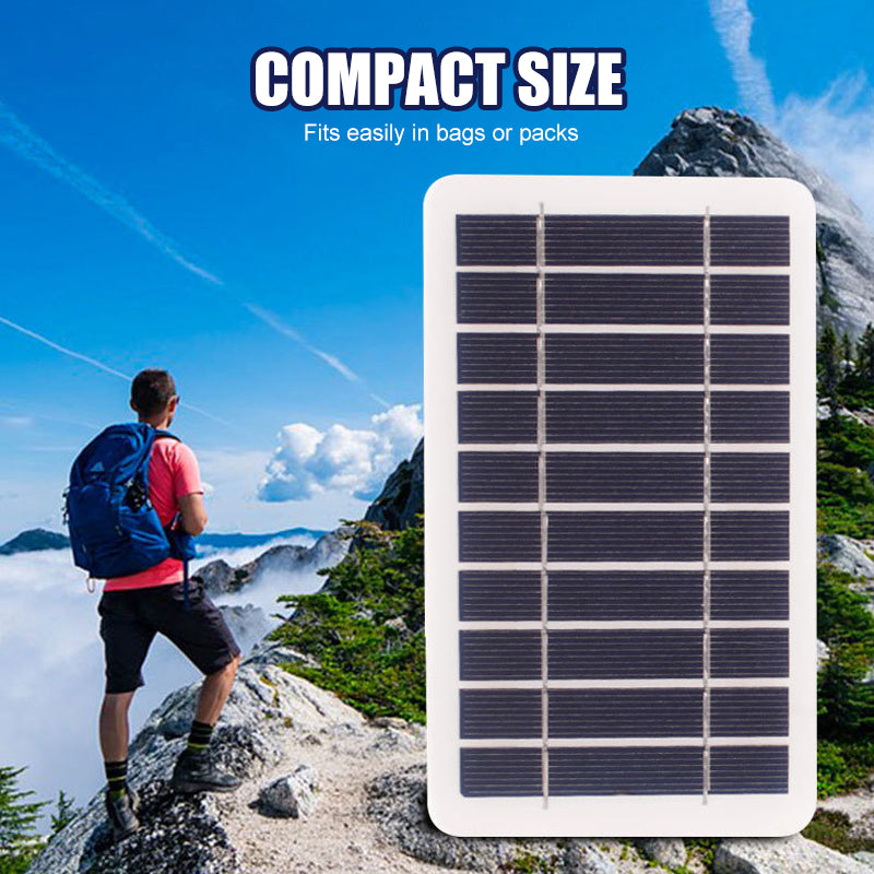 🔥Flexibles Solarpanel mit 2W und 5V