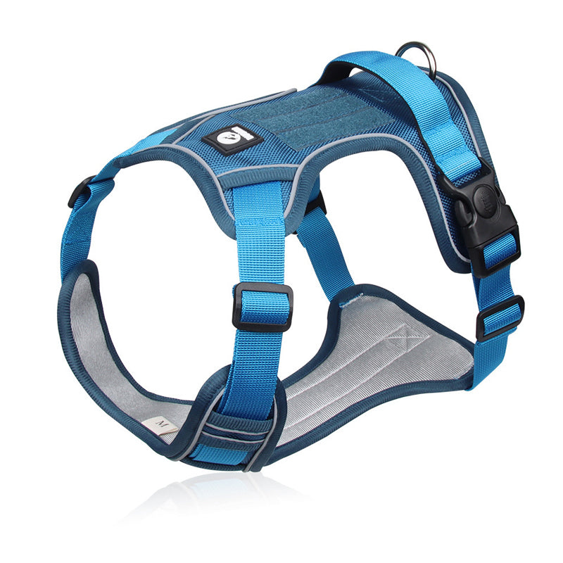 📢📢50 % RABATT !! ⏰Hundegeschirr ohne Zugkraft mit Leine und Halsband mit LED