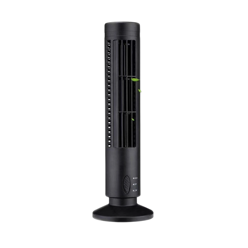 🌀 Tragbarer USB-Turmventilator mit 3 Geschwindigkeitsstufen – kompakt, leistungsstark & vielseitig – perfekt für Büro, Schlafzimmer & unterwegs