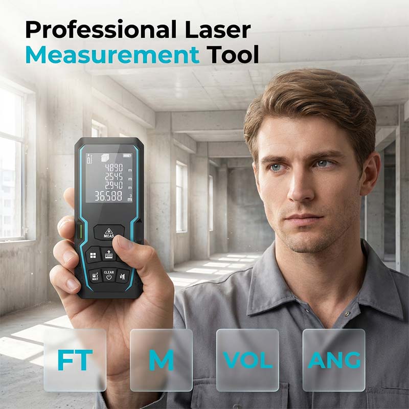 Hochpräziser tragbarer Laser-Entfernungsmesser