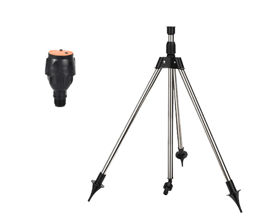🎁 Hot Sale 49% OFF 🔥Stainless Steel Rotary Irrigation Tripod Telescopic Support Sprinkler