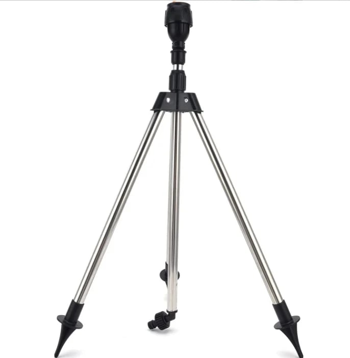 🎁 Hot Sale 49% OFF 🔥Stainless Steel Rotary Irrigation Tripod Telescopic Support Sprinkler
