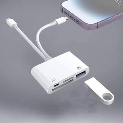3-in-1 USB-C Speicherkartenleser