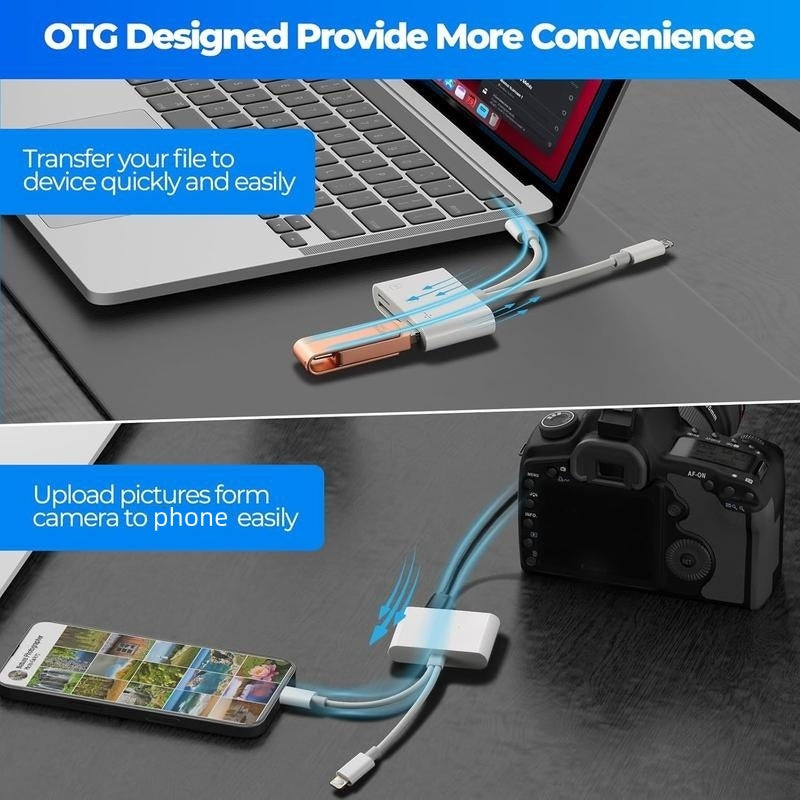 3-in-1 USB-C Speicherkartenleser
