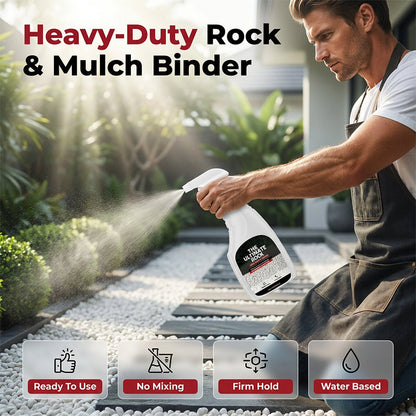 Spray-On Stein- & Mulch-Binder