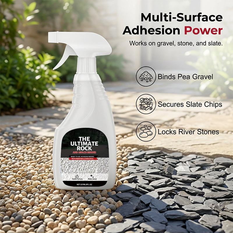 Spray-On Stein- & Mulch-Binder