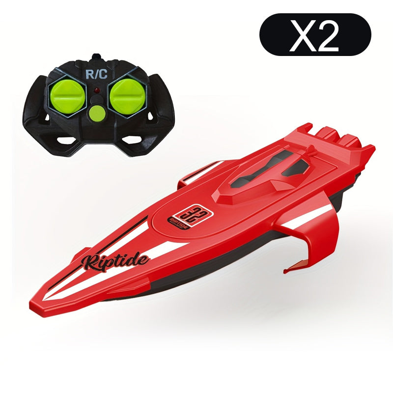 🎮 🚢 HALBER PREIS! 2,4G Hochgeschwindigkeits-RC-Rennboot mit Doppelmotoren 🌊 ⚡ – 50 % RABATT (Angebot des Tages)