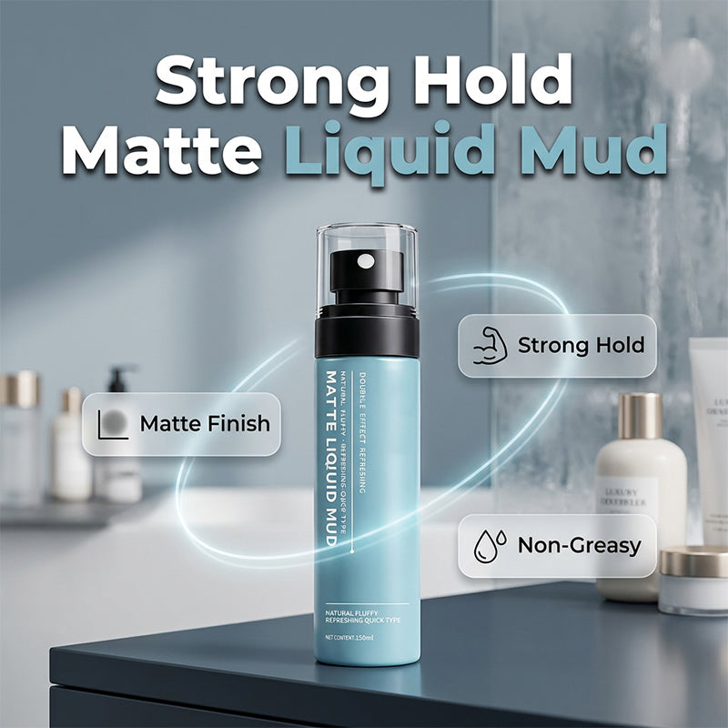 💇‍♀️✨ 50% RABATT! Schnelltrocknendes Matt-Haarspray – Für natürlichen Halt ohne fettigen Glanz ✨