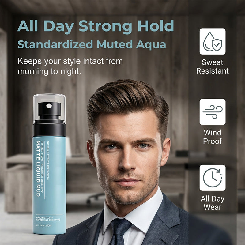 💇‍♀️✨ 50% RABATT! Schnelltrocknendes Matt-Haarspray – Für natürlichen Halt ohne fettigen Glanz ✨