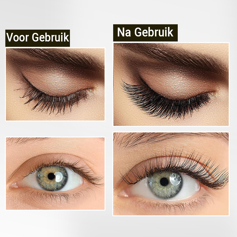 🌀💗LETZTER TAG DES SALE – 60 % RABATT⚡ÜBER 50.000 VERKAUFTE EXEMPLARE💕Langanhaltende, wasserfeste Mascara für mehr Volumen und Länge👁️