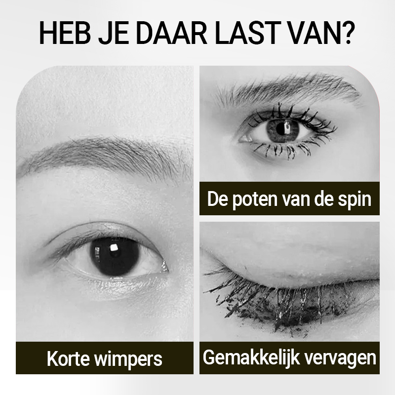 🌀💗LETZTER TAG DES SALE – 60 % RABATT⚡ÜBER 50.000 VERKAUFTE EXEMPLARE💕Langanhaltende, wasserfeste Mascara für mehr Volumen und Länge👁️