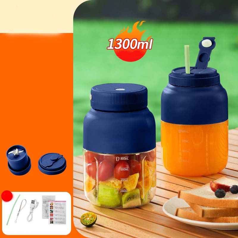 📢📢Letzter Tag – 50 % Rabatt!! ⏰Tragbarer Saftbecher mit Mixer – Kabellos & Leistungsstark 🍓 Für Zuhause & unterwegs