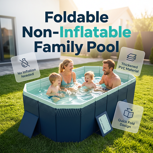 🥳HEISSER SALE 2026🥳💞50.000+ VERKAUFT!👵❤️  Verdicktes, nicht aufblasbares Schwimmbecken – genießen Sie vergnügliche Wasseraktivitäten und erfrischen Sie sich zu Hause im Sommer.