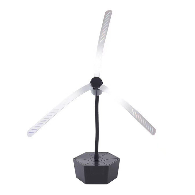 USB-aufladbarer einziehbarer Fliegenabwehrventilator für den Außenbereich