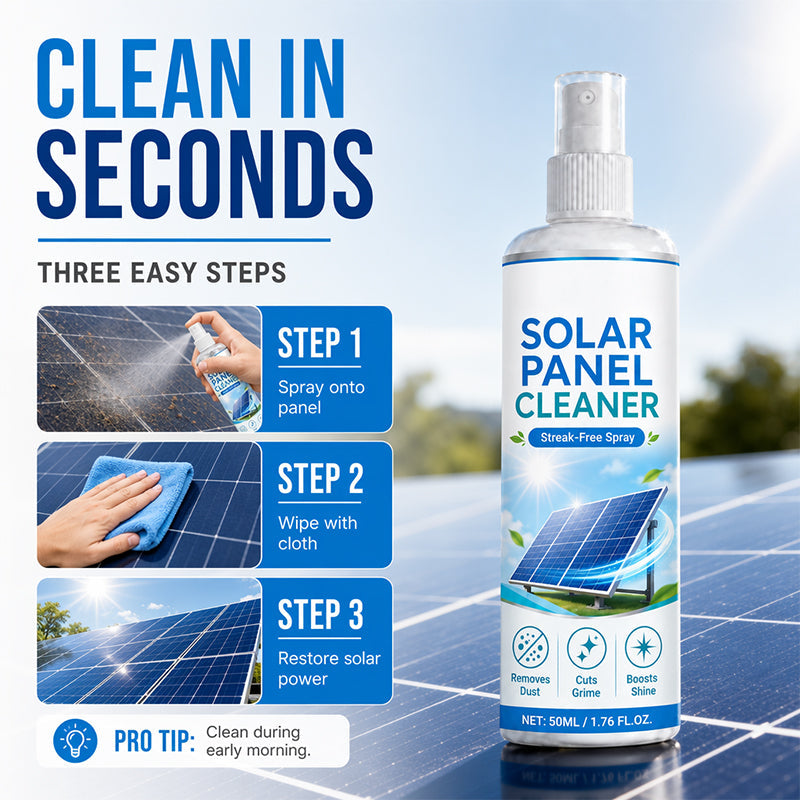 🔥 Heute -50 %! ☀️ Solarplatten-Reinigungsspray